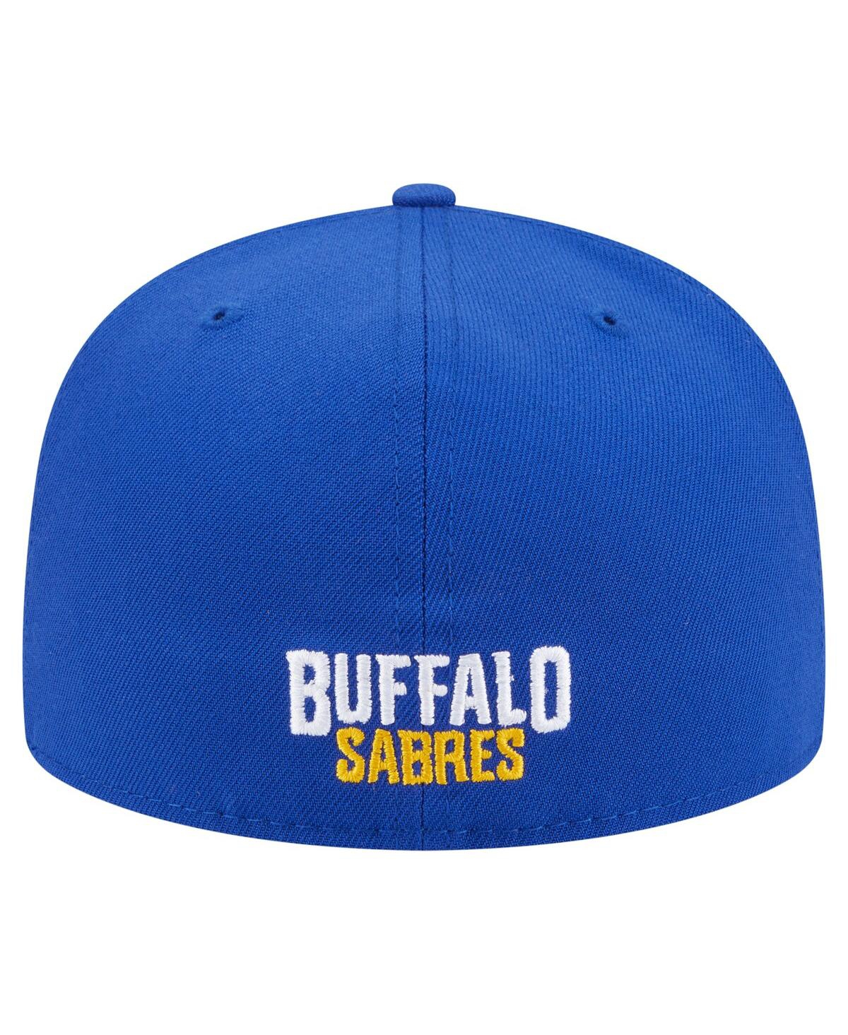 New Era Men's Royal Buffalo Sabres Deceptor 59fifty Fitted Hat In Blue