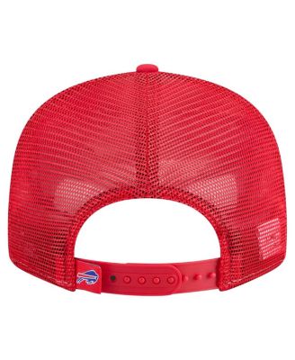 Men's Royal/Red Buffalo Bills Outdoor Split Panel 9FIFTY Snapback Hat