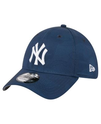 New Era - Men's Navy New York Yankees Tonal Camo 39THIRTY Flex Hat