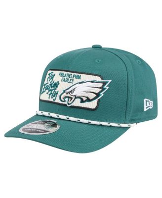 New Era - Men's Midnight Green Philadelphia Eagles Chant 9SEVENTY Stretch-Snap Hat