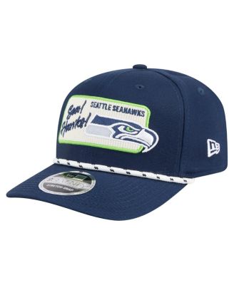 New Era - Men's College Navy Seattle Seahawks Chant 9SEVENTY Stretch-Snap Hat