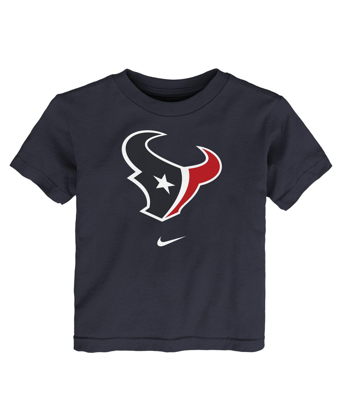 Nike Toddler Navy Houston Texans Primary Logo Legend Performance T-shirt In Black