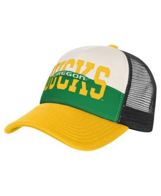 Outerstuff - Big Boys and Girls Green/Cream Oregon Ducks Modern Fan Trucker Adjustable Hat