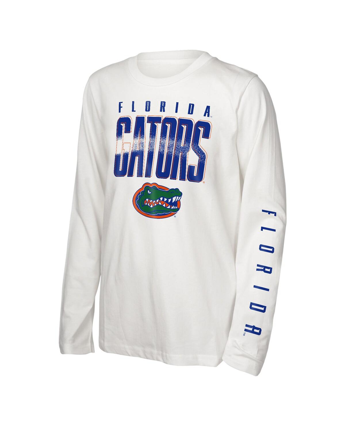 Outerstuff Preschool Florida Gators Mix 3-in-1 Combo T-shirt Set In Blue