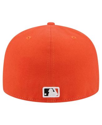Men's White/Orange San Francisco Giants Repeat 59FIFTY Fitted Hat