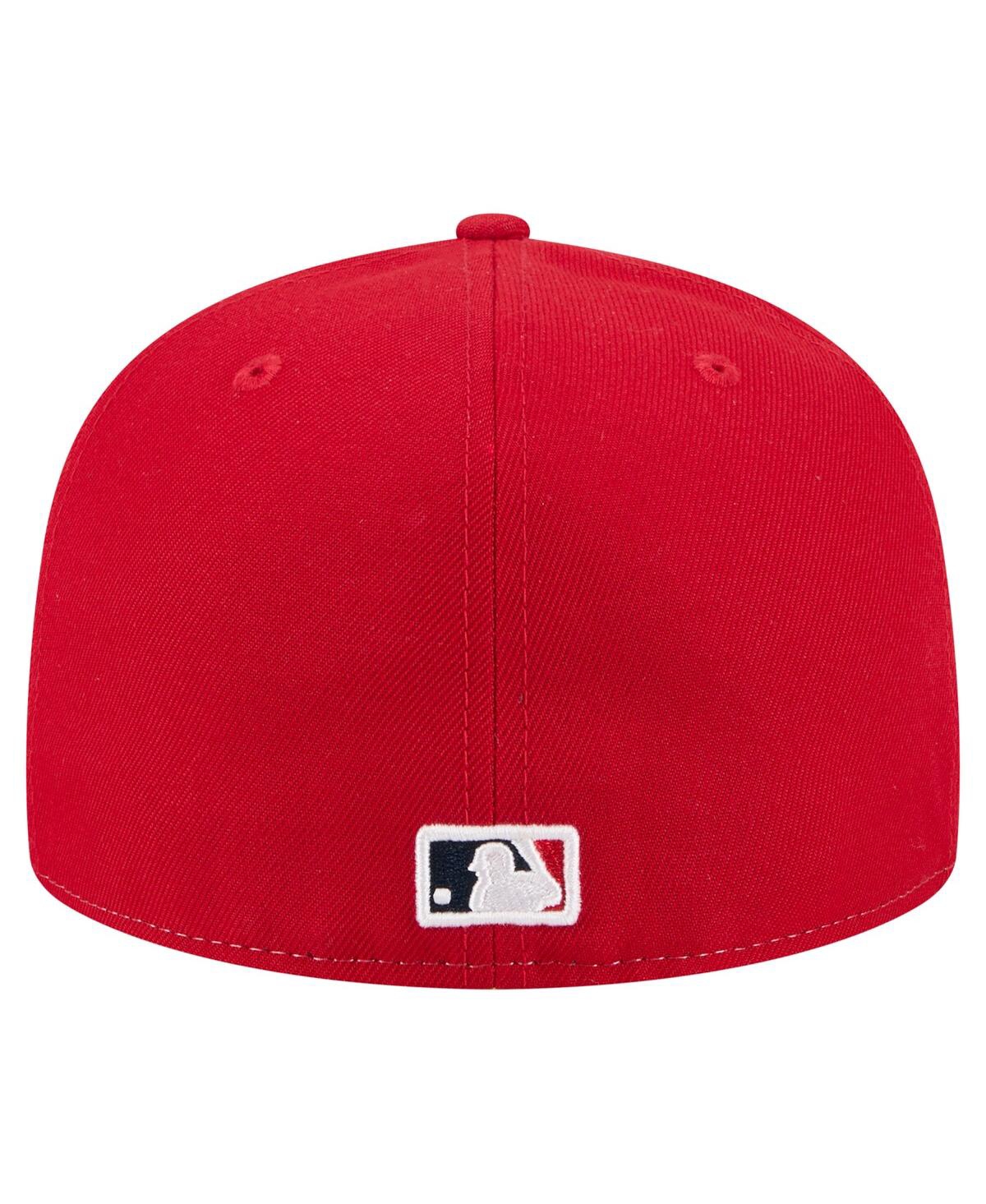 New Era Men's White/red St. Louis Cardinals Repeat 59fifty Fitted Hat In Multi