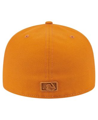 Men's Orange Boston Red Sox Color Pack A-Frame 59FIFTY Fitted Hat