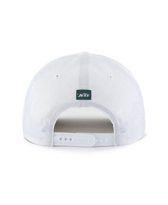 Men's White New York Jets Brrr Fairway Hitch Adjustable Hat