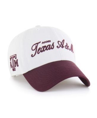 '47 Brand - Men's White Texas A&M Aggies Contemporary Basics Foundation Clean Up Adjustable Hat