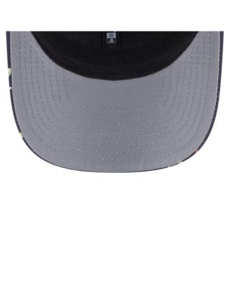 Men's Black Athletics Adventure Drinks Pattern 9SEVENTY Stretch-Snap Hat
