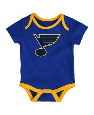 Newborn 3-Pack St. Louis Blues Loyal Buddies Bodysuit Set
