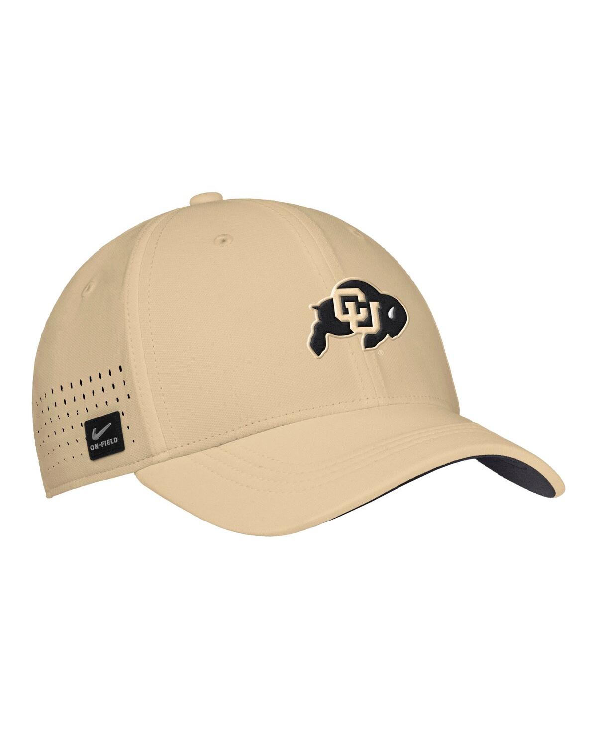 Nike Men's Gold Colorado Buffaloes 2025â On-field Performance Flex Hat In Gold