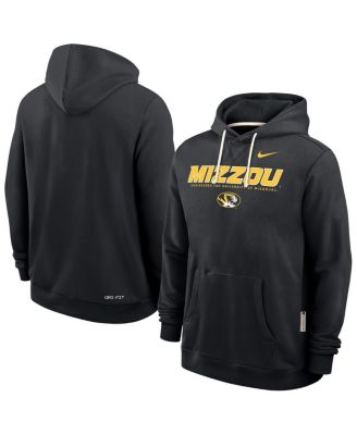 Nike - Men's Black Missouri Tigers 2025 Sideline Performance Pullover Hoodie