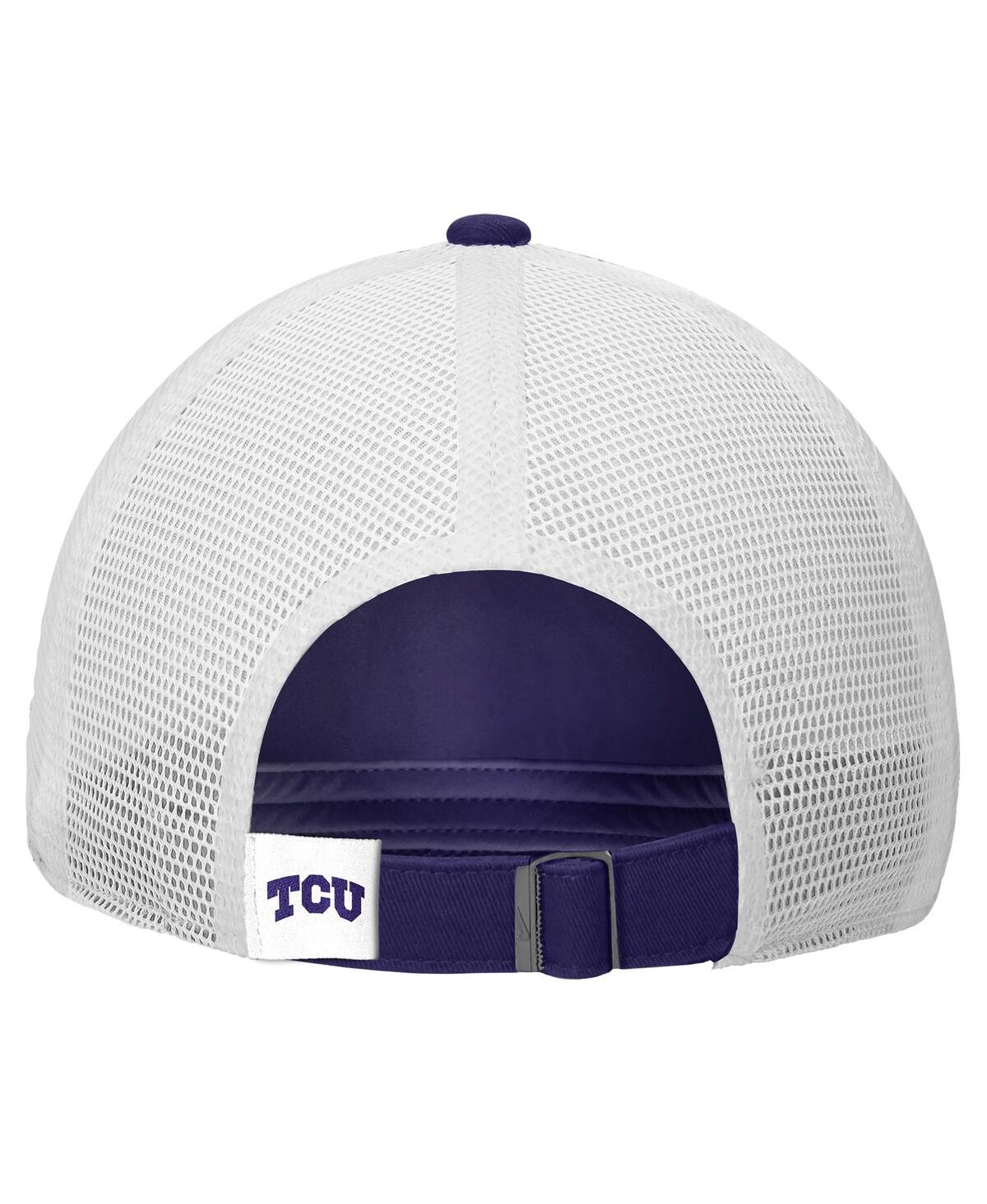 Nike Men's Purple Tcu Horned Frogs On-Field Club Adjustable Trucker Hat