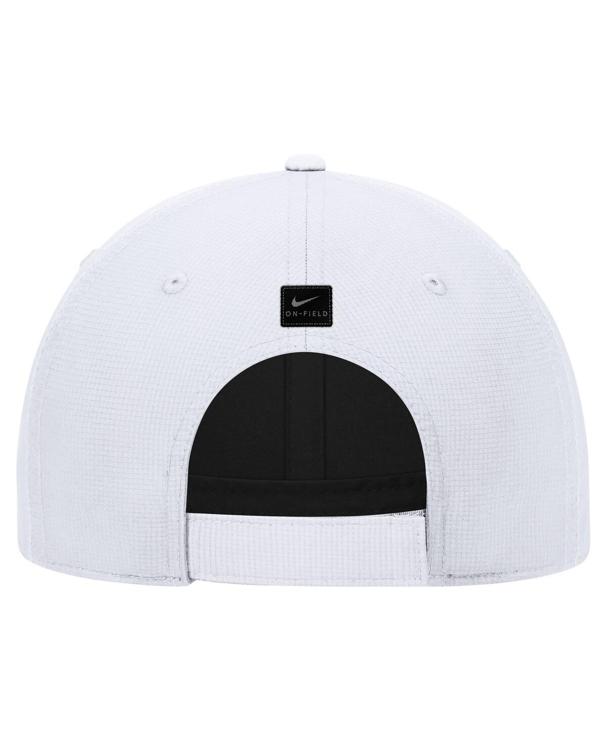 Nike Men's White Uconn Huskies 2025 On-field Club Performance Adjustable Hat In White