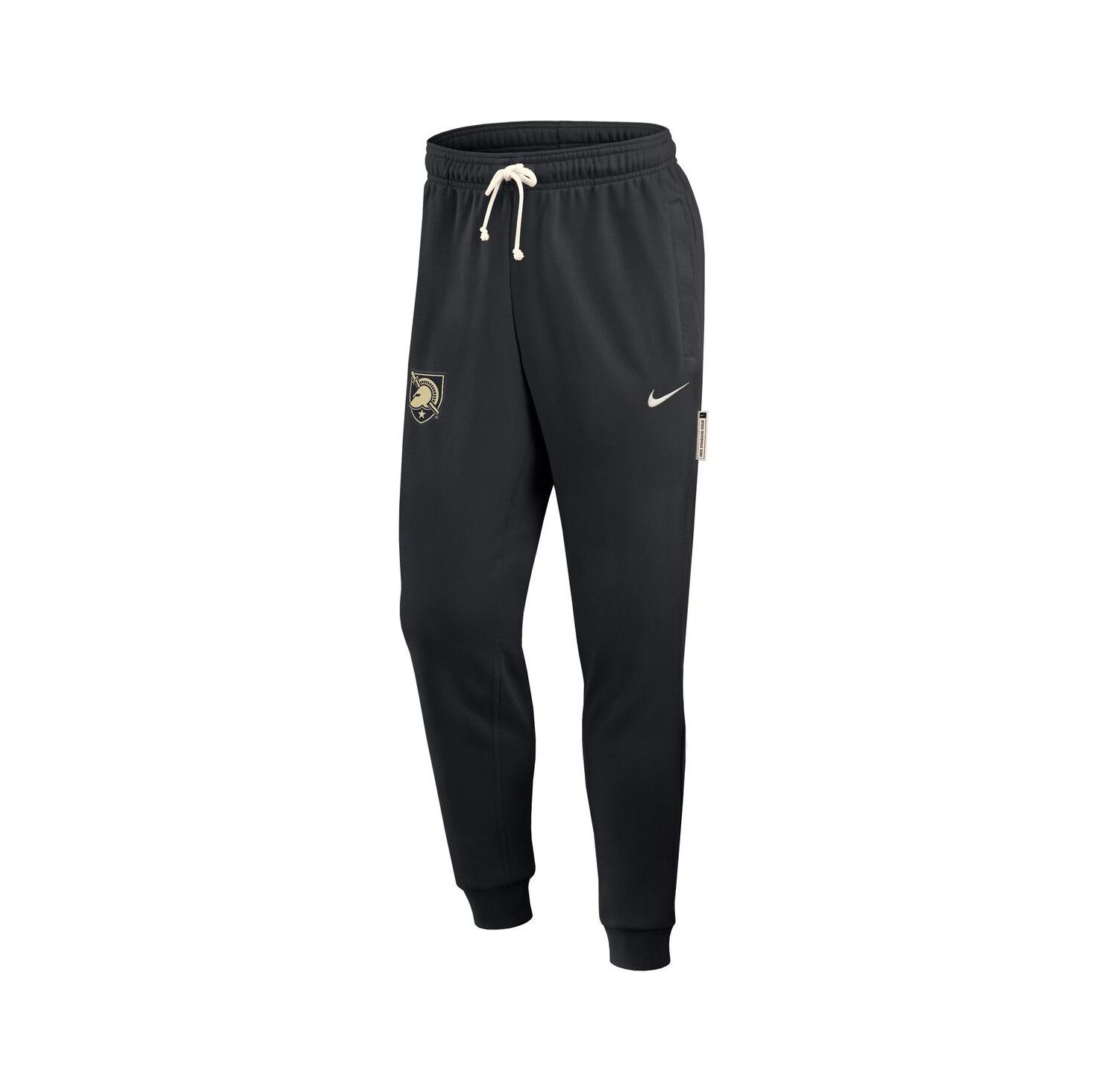 Men's Black Army Black Knights 2025 Sideline Performance Taper Pants
