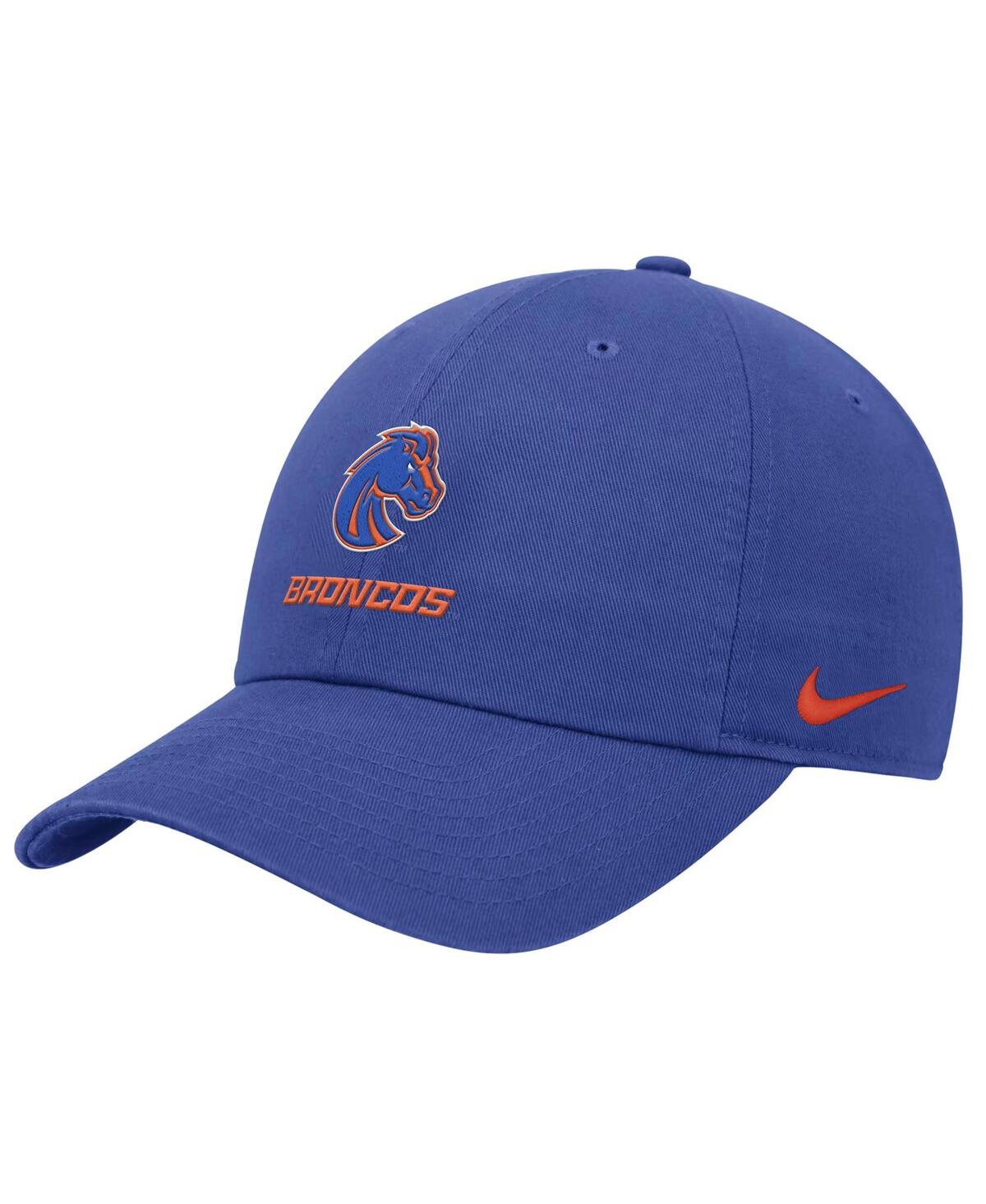 Nike Men's Royal Boise State Broncos 2025 On-field Club Adjustable Hat In Blue