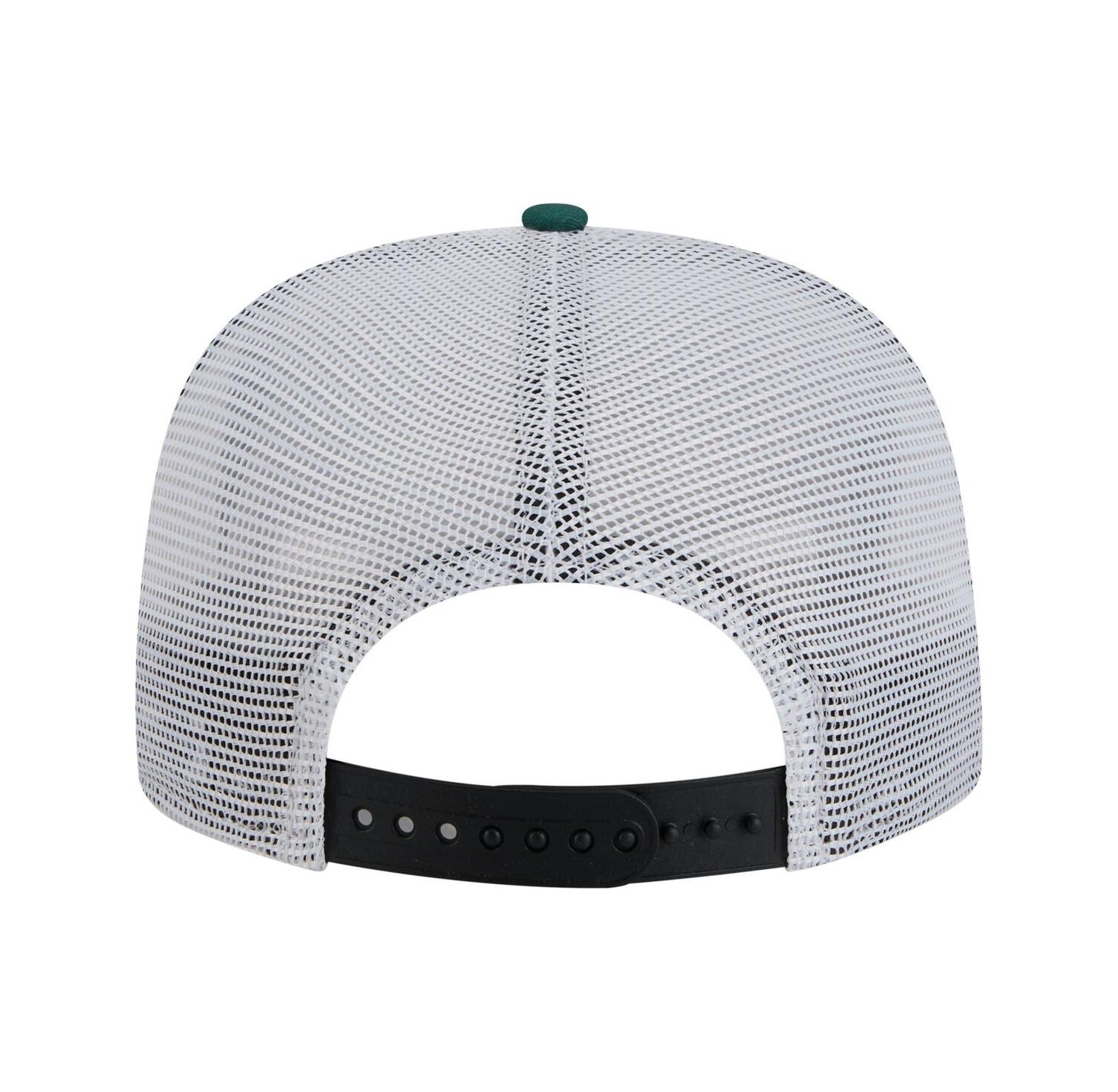 Men's Black/Hunter Green Milwaukee Bucks Throwback Dye Golfer Snapback Hat