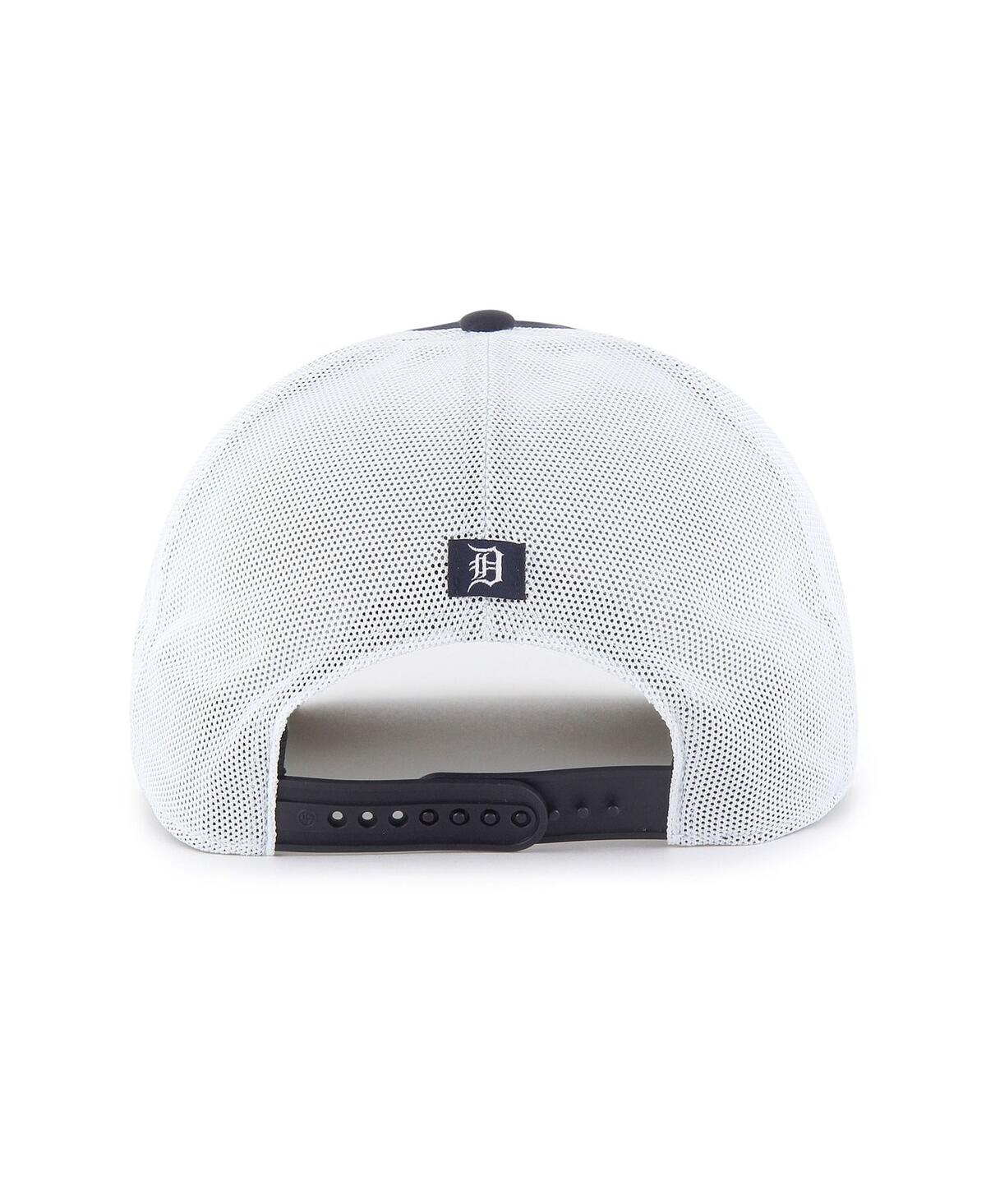47 Brand Men's Navy Detroit Tigers Brrr Downburst Mesh Hitch Adjustable Hat In Blue