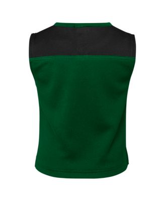 Girls Preschool 2-Piece Green New York Jets Spirit Cheerleader Dress with Bloomers Set