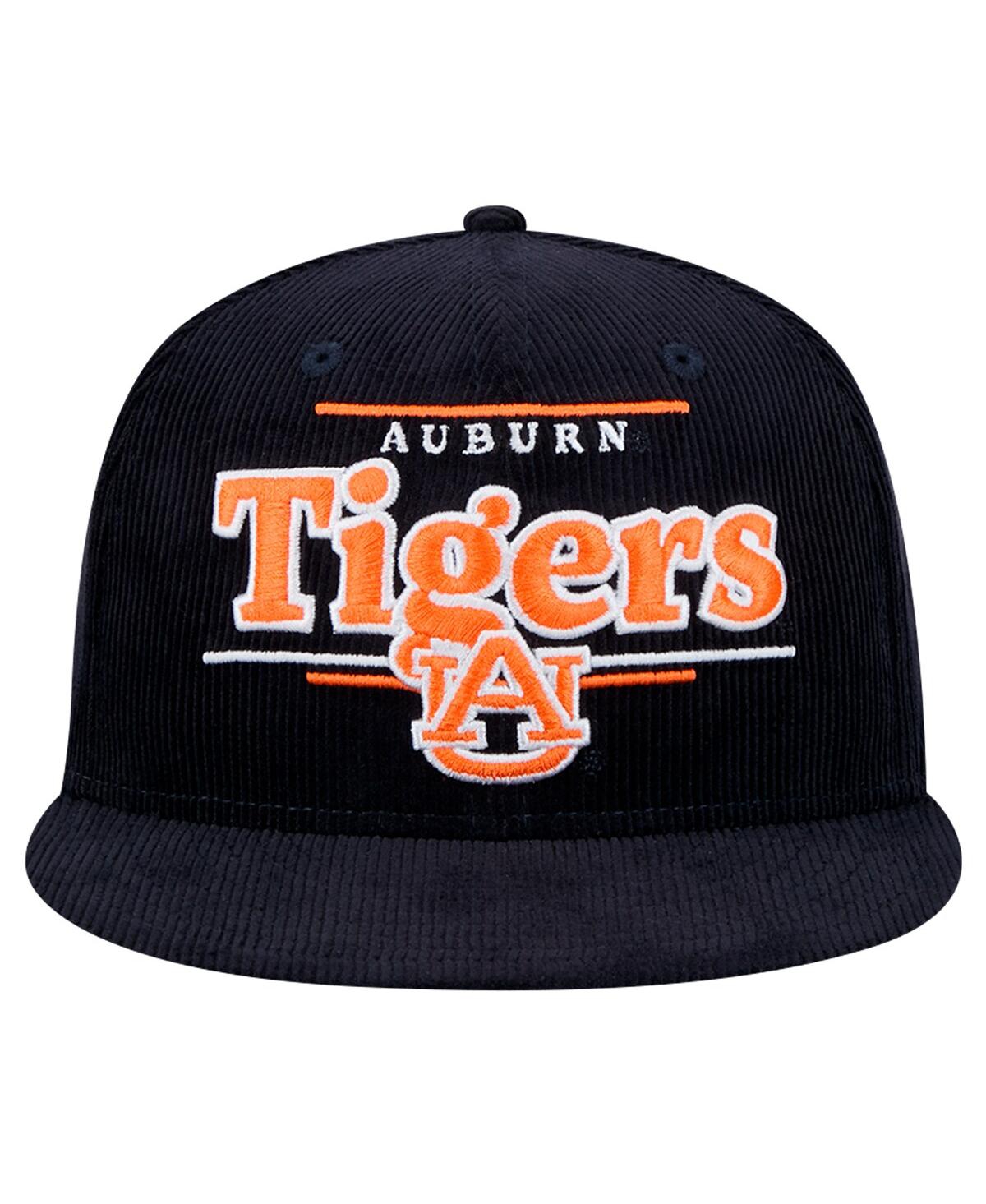 New Era Men's Navy Auburn Tigers Display 9fifty Snapback Hat In Blue
