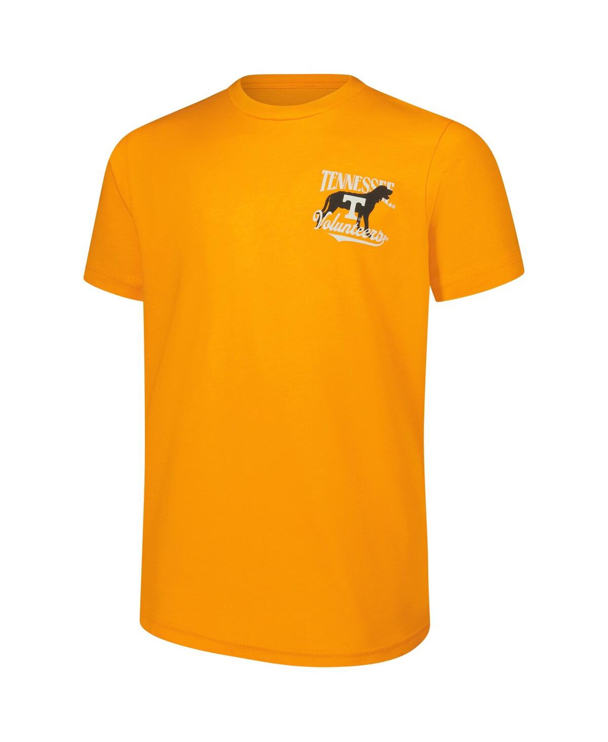 Image One Big Boys And Girls Tennessee Orange Tennessee Volunteers Mascot State Bridge Premiumâ Hyperlocal T-s In Yellow
