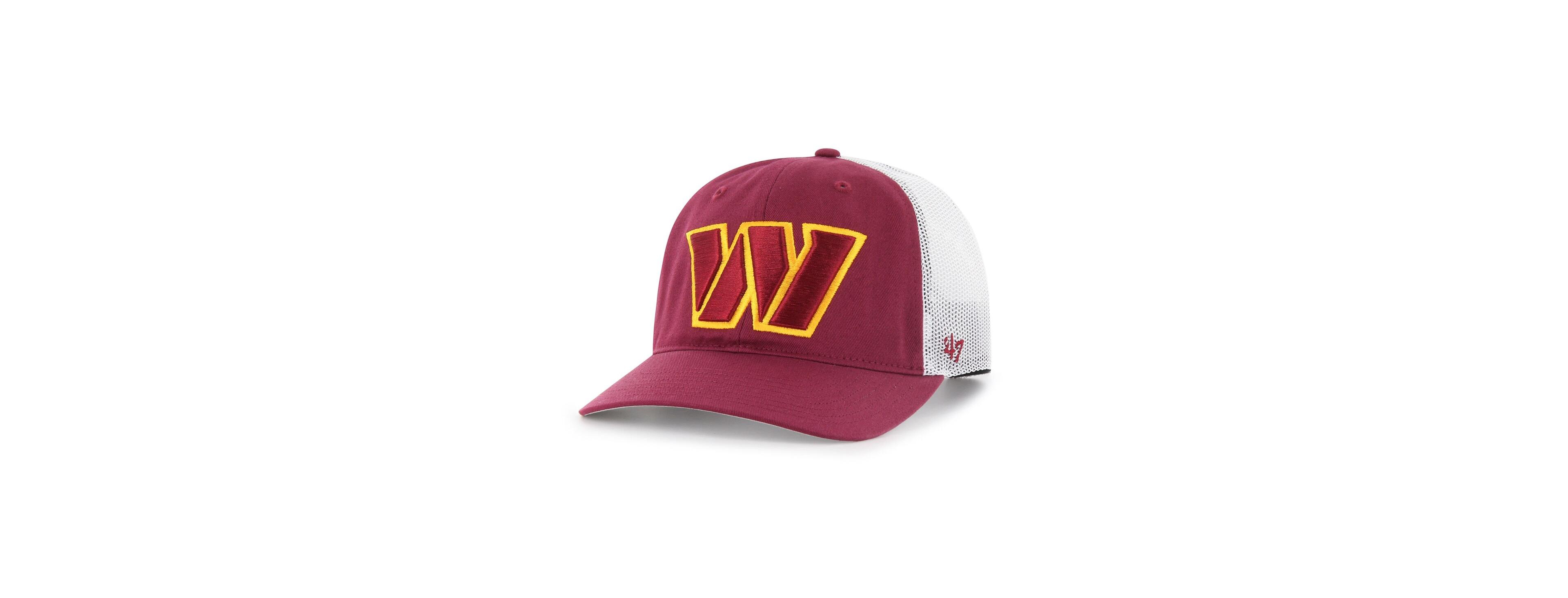 '47 Brand Men's Burgundy Washington Commanders Unstructured Trucker Adjustable Hat