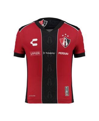 Big Boys and Girls Red Club Atlas 2025/26 Home Authentic Jersey