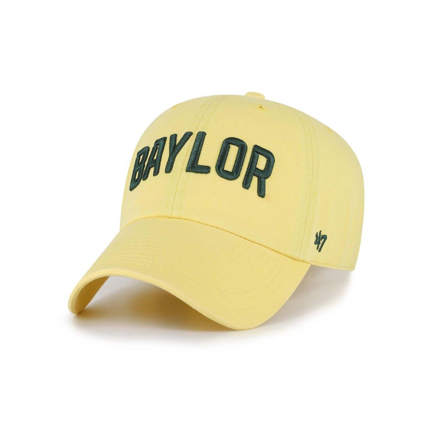 Men's Maize Baylor Bears Clean Up Adjustable Hat
