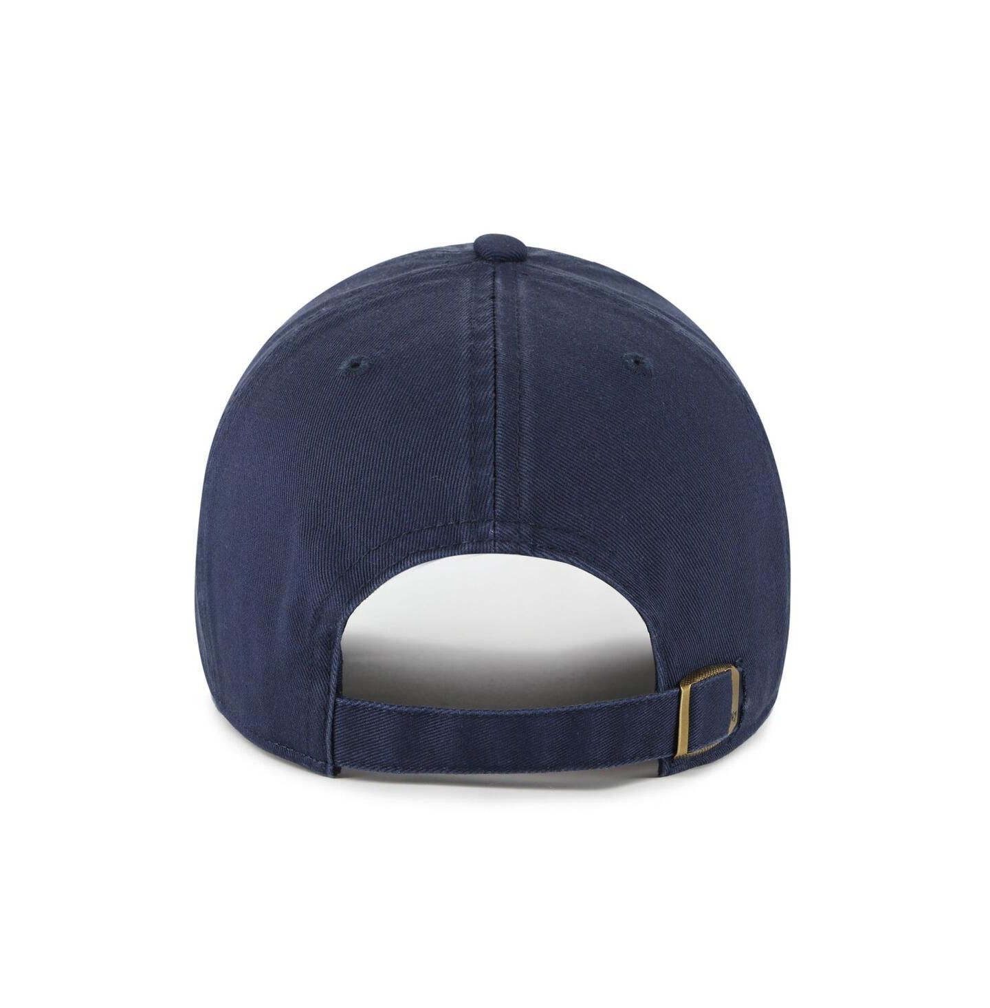 Мужская кепка '47 Brand Navy Notre Dame Fighting Irish Clean Up Adjustable Hat — фото 2
