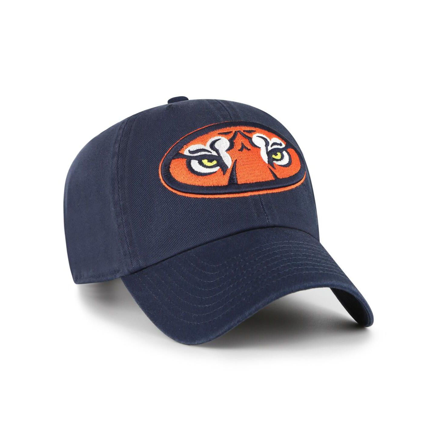 Мужская кепка '47 Brand Navy Auburn Tigers Clean Up Adjustable Hat — фото 3