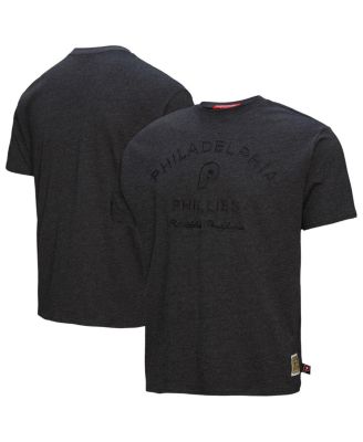 Mitchell & Ness - Women's Black Philadelphia Phillies Boyfriend T-Shirt