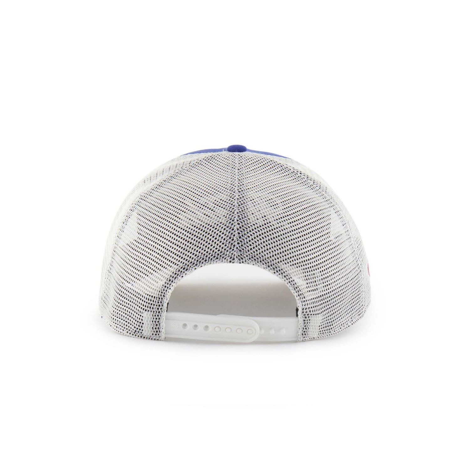 Men's and Women's Royal Kansas Jayhawks Contemporary Basics Foundation Trucker Hitch Adjustable Hat
