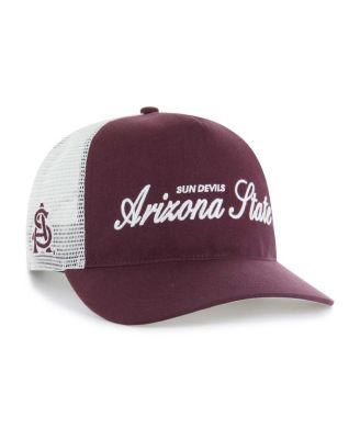 '47 Brand - Men's and Women's Maroon Arizona State Sun Devils Contemporary Basics Foundation Trucker Hitch Adjustable Hat