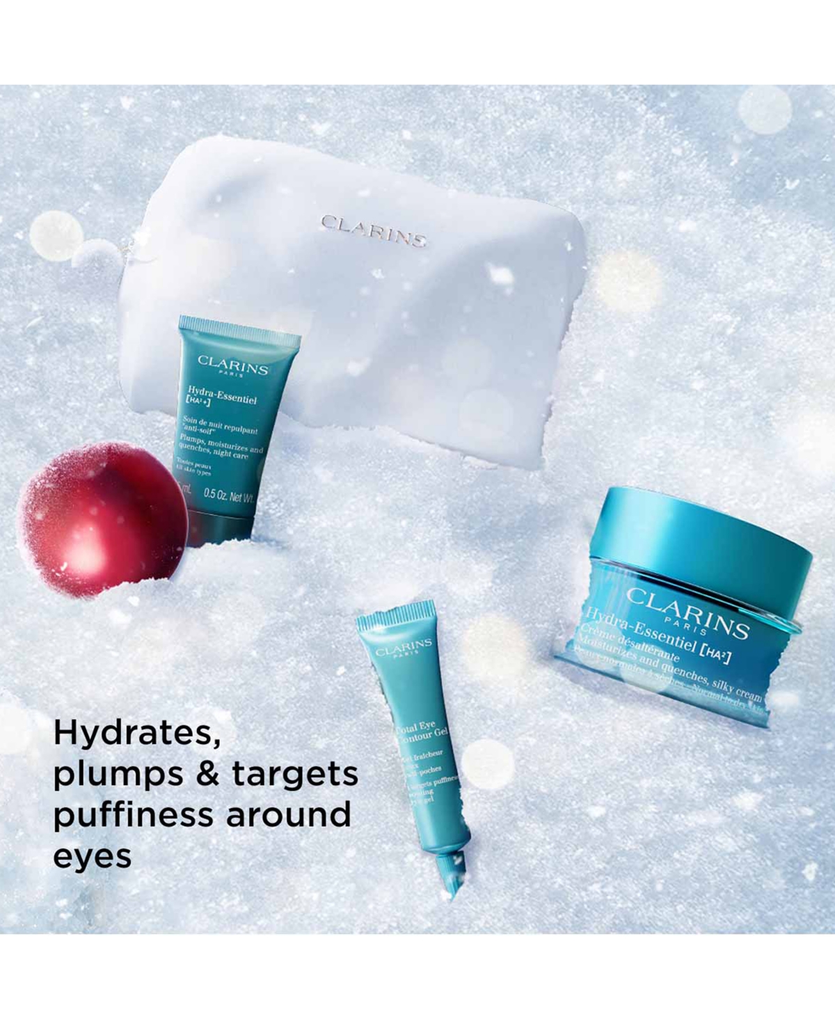 Clarins 4-pc. Hydra-essentiel Skin Care Starter Set In Transparent