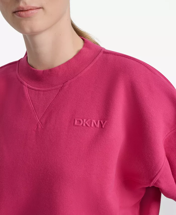 Women's Crew Neck Long Sleeve Sweatshirt - thumbnail 6