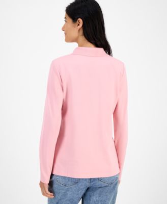 Women's Long Sleeve Polo Shirt