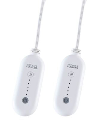 Heated Textured Fleece Blanket, King