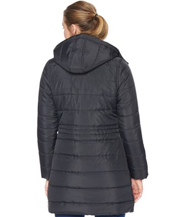 Motherhood Maternity Quilted Puffer Maternity Coat - Macy's