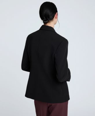 Women's Luxe Stretch Twill Three-Button Blazer