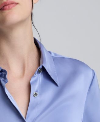 Women's Collared Long Sleeves Top