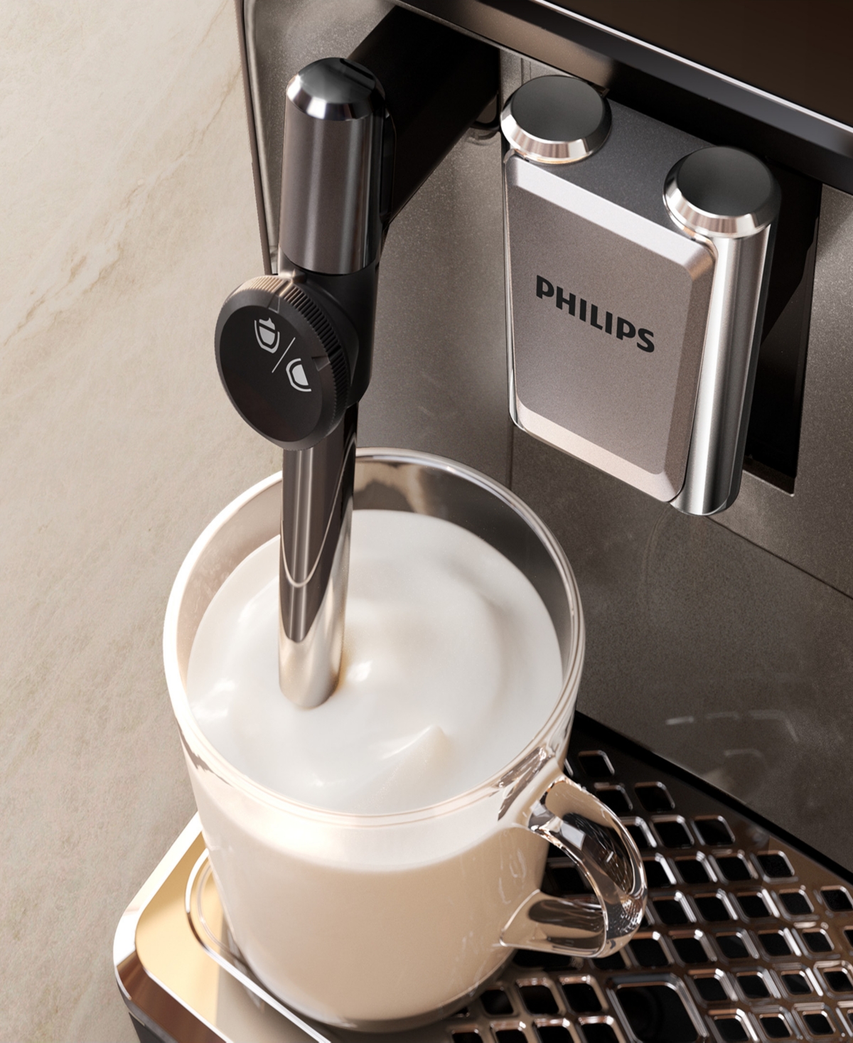 Philips 3300 Fully Automatic Espresso Machine With Milk Frother
