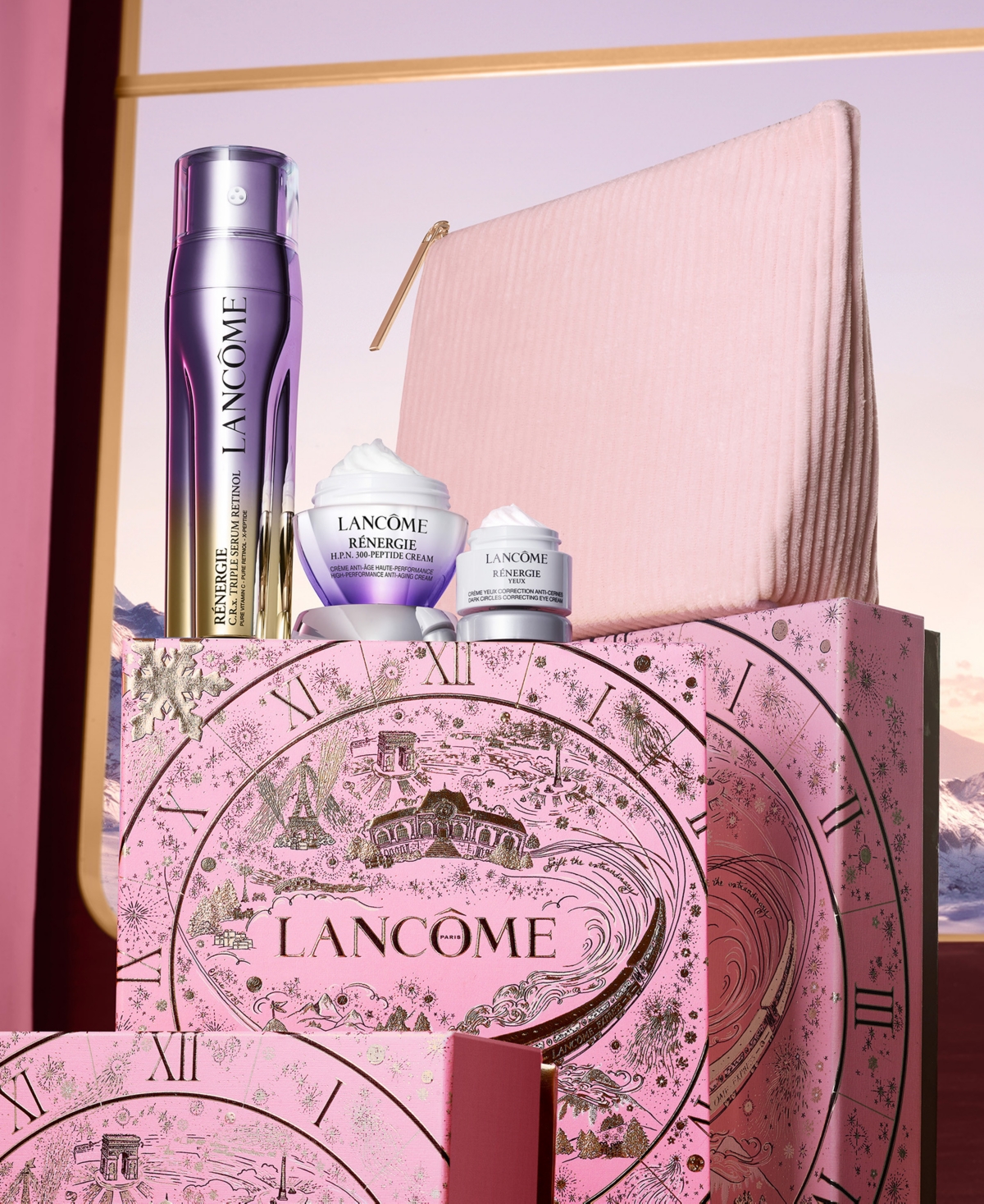 Lancôme 4-pc. Renergie C.r.x. Triple Serum Retinol Skincare Set In Transparent