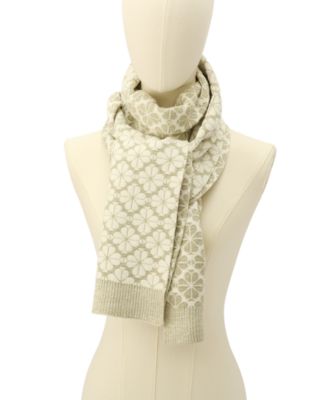 Spade Flower Tonal Scarf