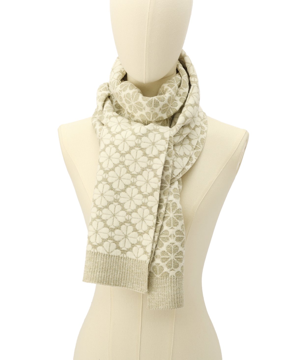 kate spade new york Spade Flower Tonal Scarf
