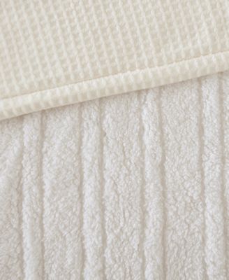 Heated Waffle to Sherpa Throw, 50" x 60"