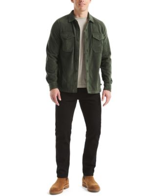 Men's Polar Fleece Button-Up Shirt