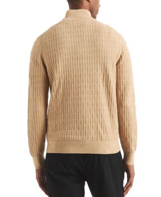 Men's Classic Fit Quarter Zip Sweater
