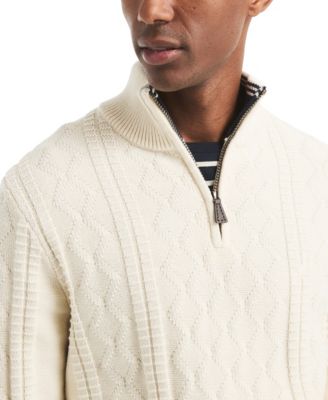 Men's Cable Long Sleeve Sweater