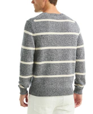 Men's Striped Crewneck Sweater